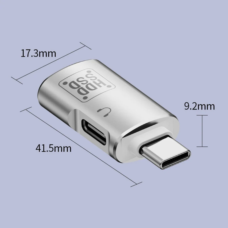 Type C to USB3.0 Converter HUB Phone Reading USB Disk Digital Earphone High Speed Transfer Audio OTG Adapter for iPhone 15 Plug