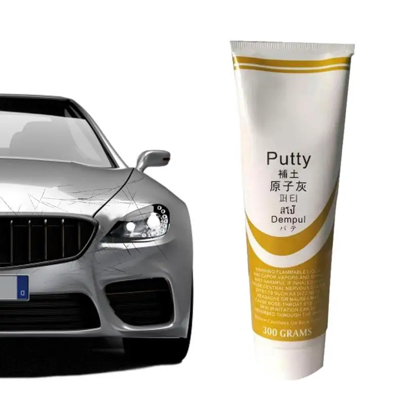 Car Scratch Repair Cream 300g Automotive Scratch Filler Polishing Compound Wax Anti Scratch Cream Auto Cleaning Care Tool Set leather filler repair cream vinyl repair filler scratch restoration cracks rips tool liquid skin cleaner car accseeories