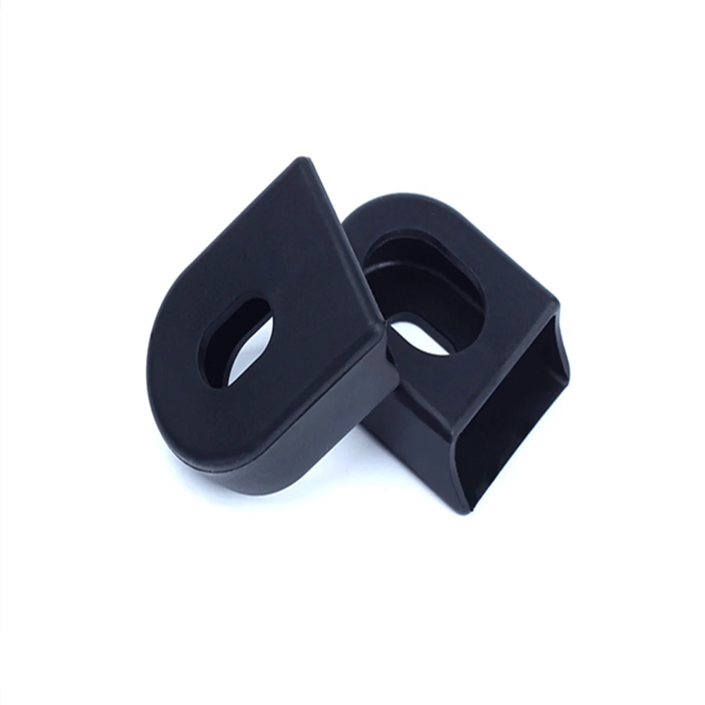 Durable Silica Bike Crank Arm Protective Covers - Set of 2