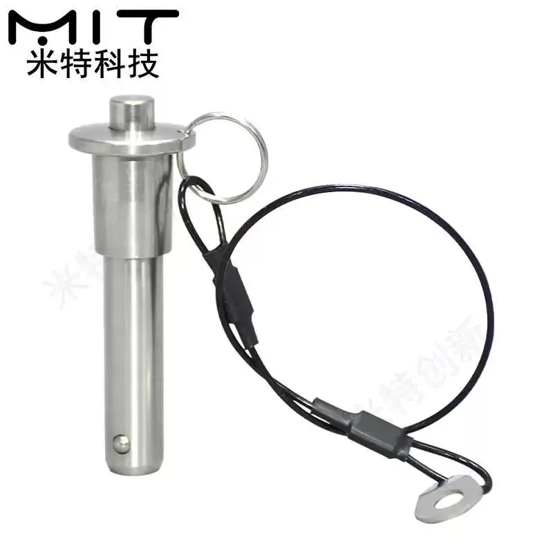 1pcs 스테인레스 스틸 모든 잠금 핀 원형 버튼 핸들 슬롯 핀 플런저 인덱싱 플런저 퀵 릴리스 핀 직경 5 to25