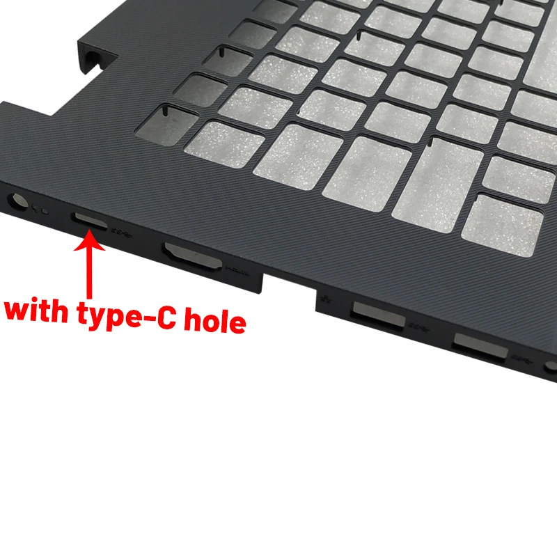 Teclado Portátil e Palmrest para Dell Vostro 3400 3401 3405 V3400 Russo Nós Latim Espanhol Brasil Case com Furo tipo c - Imagem 3