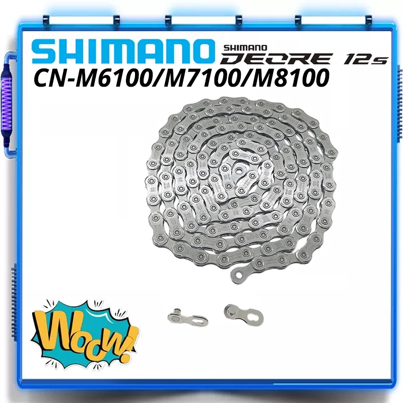Shimano 12 Speed Chain Shimano Deore M6100 12 Speed Chain 126