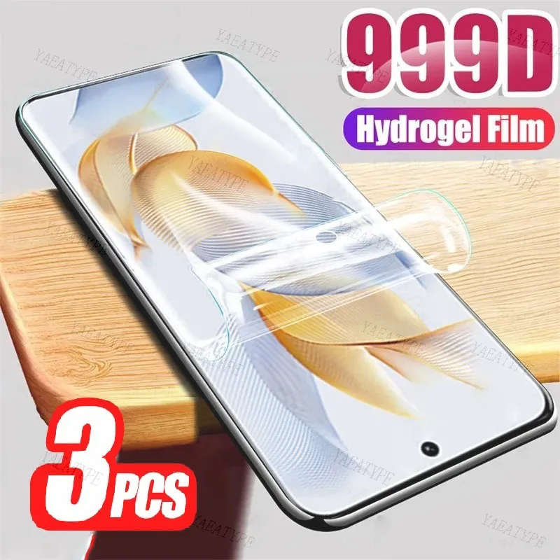 

3PCS Hydrogel Film for Huawei Honor 90 80 70 60 Pro Plus X7 X6 X5 X9 X8 4G 5G Screen Protector For Honor X8a X9a X7a Not Glass