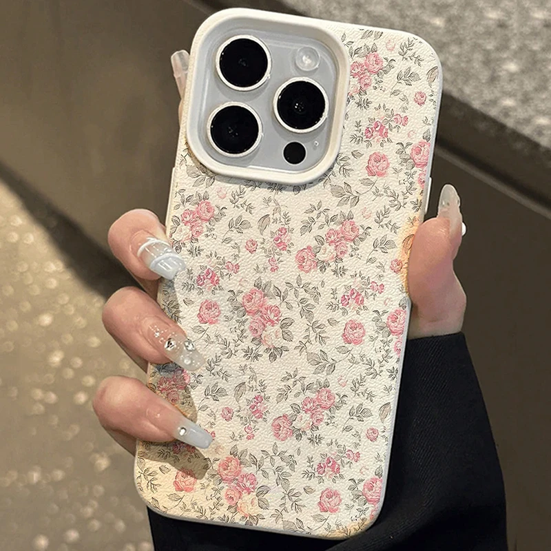 Vintage Dark Floral Pattern Phone Case Cover