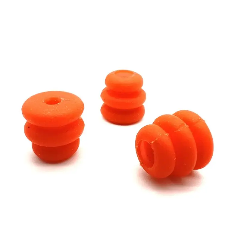 5Pcs Shockproof Cushion Silica Gel Cover Anti-vibration Pad For CD DVD VCD Car Power Amplifier Audio Cassette Player Accessories