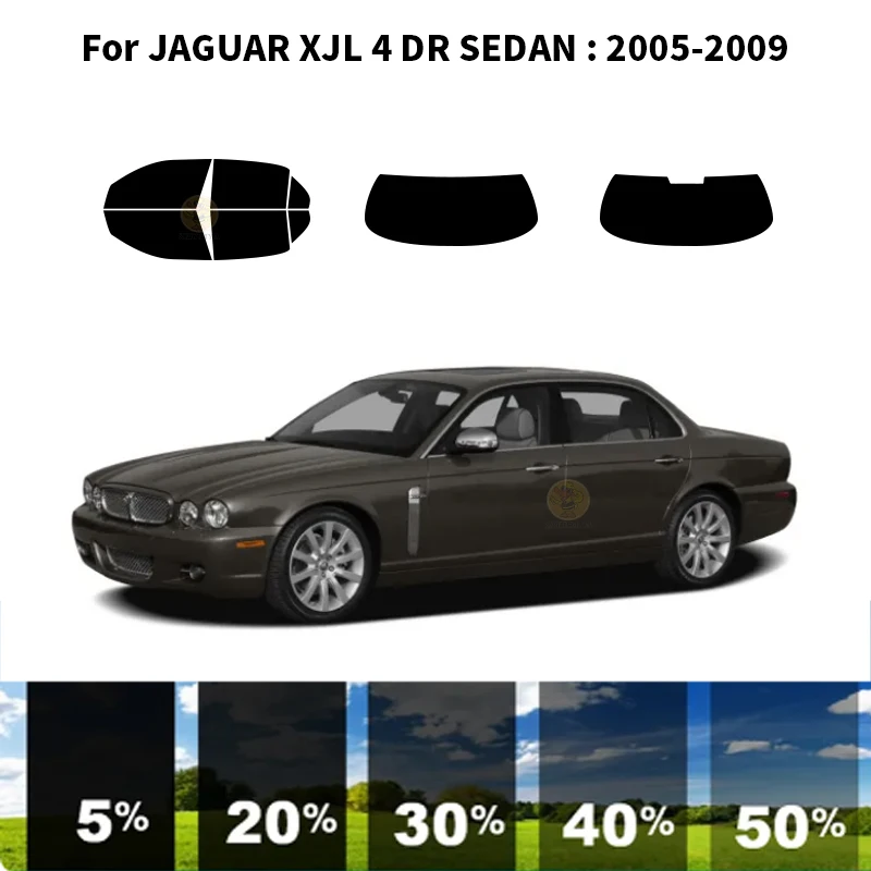 

Precut nanoceramics car UV Window Tint Kit Automotive Window Film For JAGUAR XJL 4 DR SEDAN 2005-2009