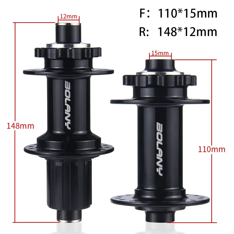 Bontrager Hub|bolany Boost Cube Hubs 32h 110x15 148x12