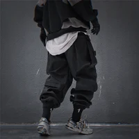 11 BYBB'S DARK Mens Hip Hop Loose Cargo Pant 2025 Spring Functional Baggy Joggers Harem Trousers Elastic Waist Pants 2
