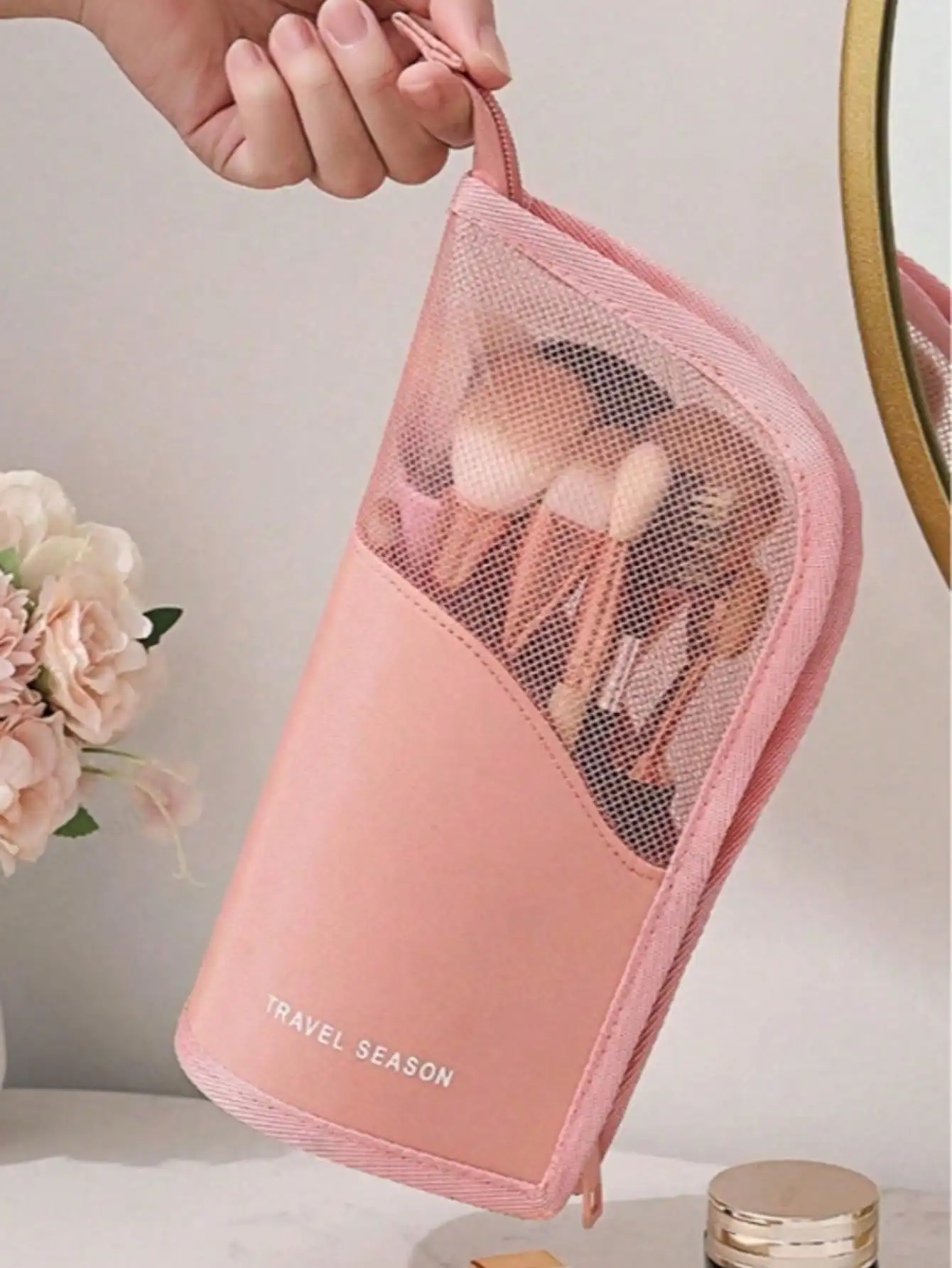 Multi-Compartment Travel Cosmetic Bag 2