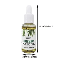 GZE Rosemary Oil For Hair Rosemary Scalp Hair Oil, All Type & Texture | Straight, Waves & Chemically Hairs Strengthens 4