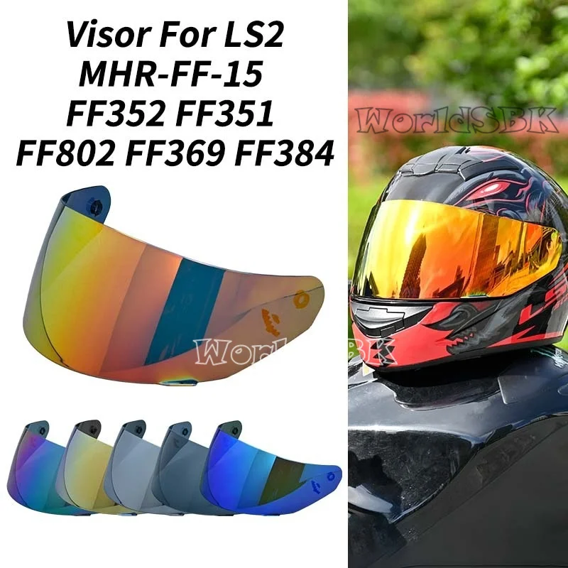 For LS2 MHR-FF-15 helmet glass Motorcycle Helmet Visor For LS2