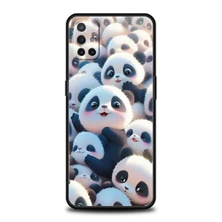 Charming Cartoon Panda Silicone Phone Case - Cute and Durable Protective Cover for OnePlus 8T (A1)