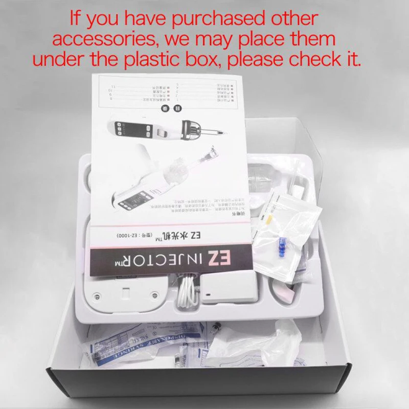 EZ Meso Gun Derma Microneedle Pen Korea Negative Pressure Hydrating Skin Tighten 5pin 9pin Needle