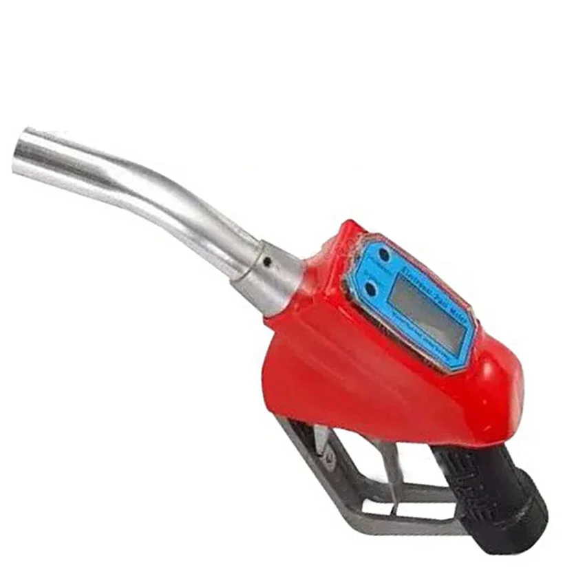 Turbine flow meter sensor flowmeter flow indicator counter fuel gauge device gasoline diesel petrol oil water Refueling gun