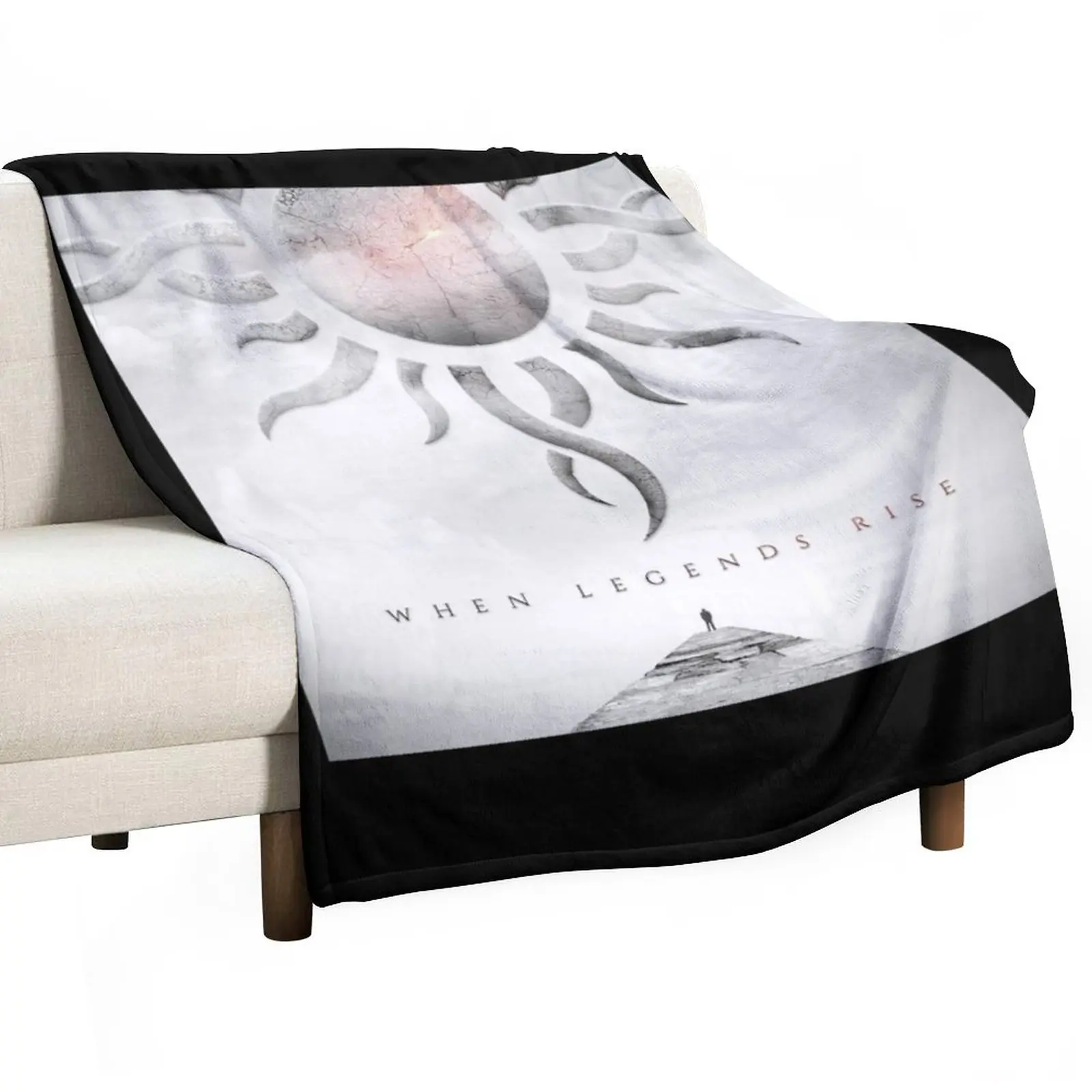 

New When Legends Rise Throw Blanket wednesday Fluffy Soft Blankets