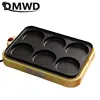 DMWD Electric egg roasted hamburger machine red bean cake pie crepe maker pancake baking barbecue omelette frying pan non-stick 2
