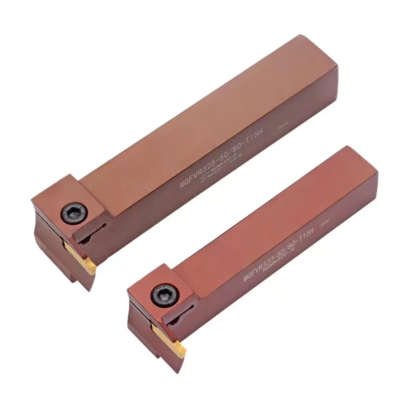 7-shaped face groove cutter MGFVR MGFVR320/MGFVR325 double head Processing range 24-400 carbide insert MGMN300 slotting tool