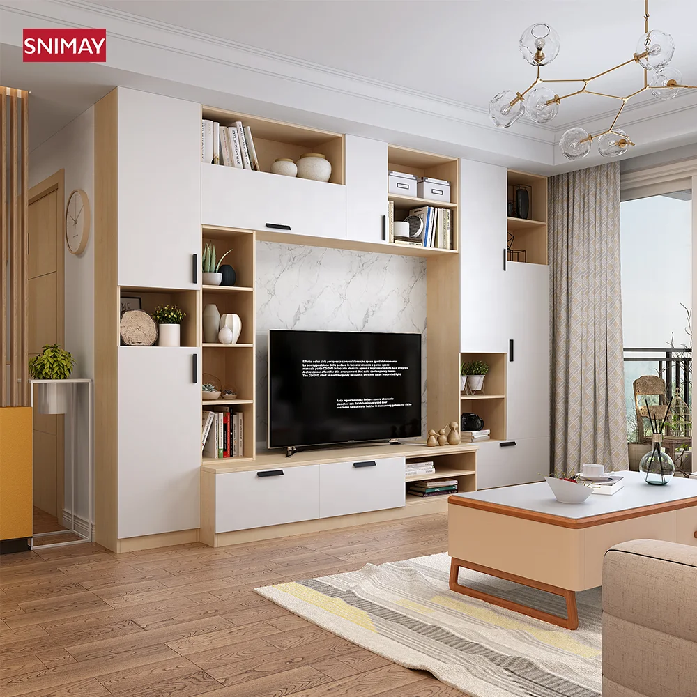 Modern Simple Living Room Furniture Set TV Cabinet
