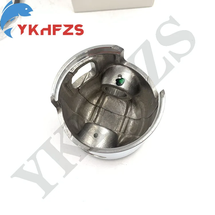 346-00004-0 Piston Kit (0.5MM O.S.) For TOHATSU Outboard 2-stroke 25HP 30HP +0.5MM 346-00004 346-00004-3 Diameter:68.5mm