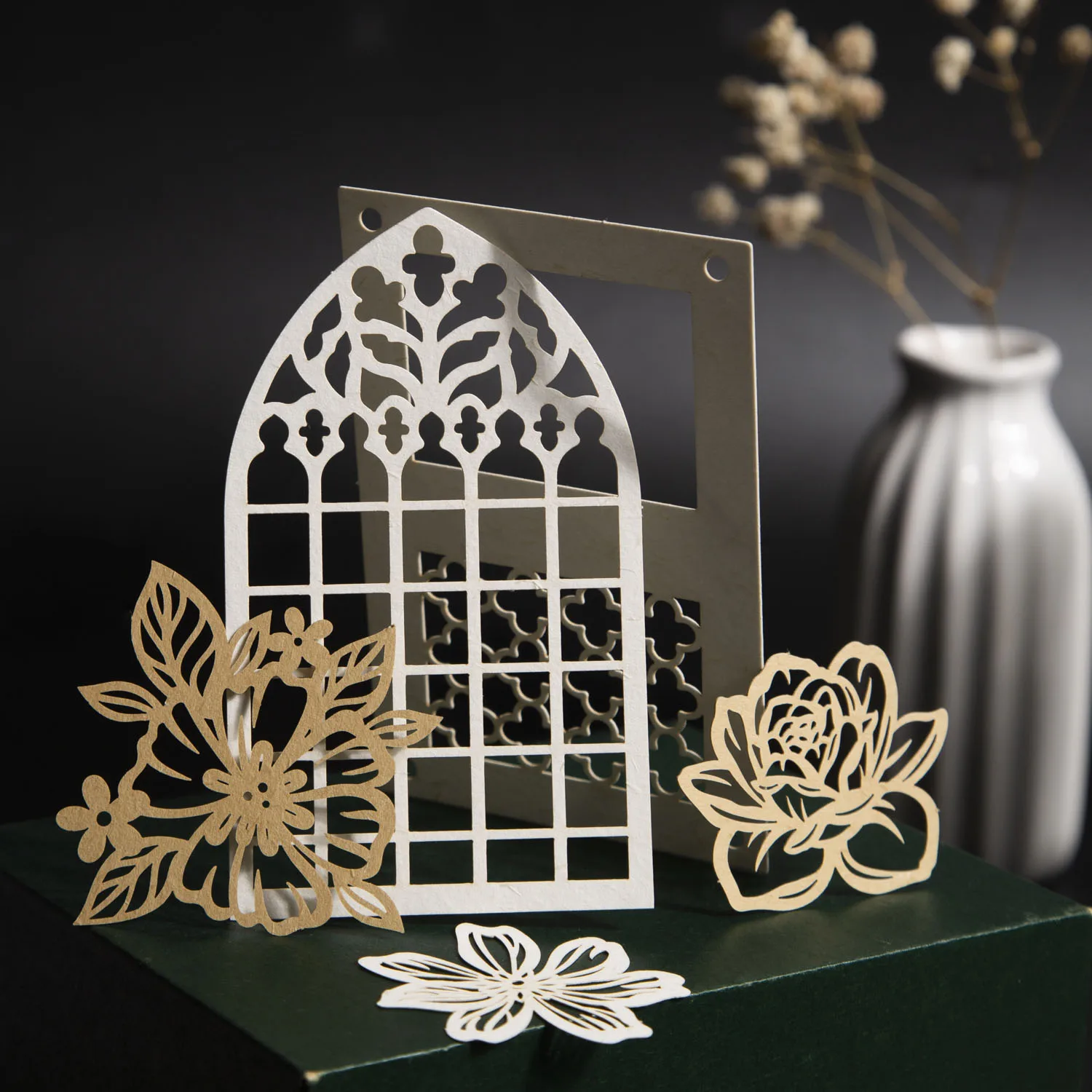 

Lace find habitat series hollow out beautiful window creative butterfly card render collage restoring ancient ways