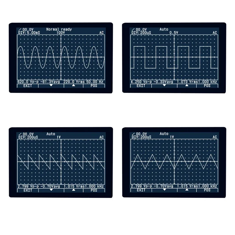 MUSTOOL MDS8207 Digital Oscilloscope Multimeter 200MS/s Sampling Rate 400MHz Analog Bandwidth 6000 Counts Graphical Oscilloscope 6