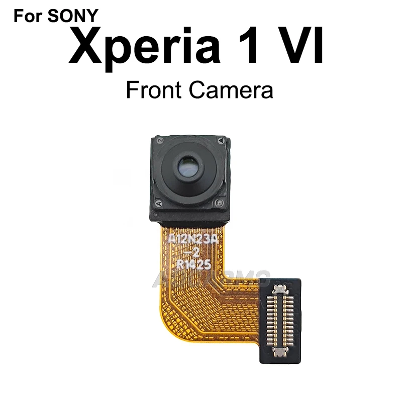 Aocarmo per Sony Xperia 1 VI X1vi XQ-EC72 EC54 Cavo flessibile per modulo fotocamera principale posteriore con zoom teleobiettivo ultra grandangolare frontale - immagine 6