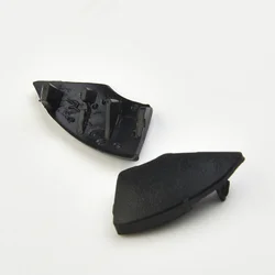4 - Piece Black Car Radio CD Trim Cover Set - Stylish Interior Accessory