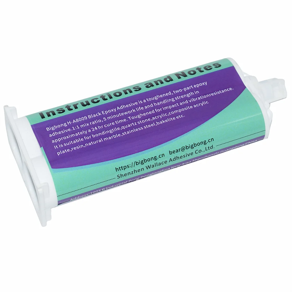 Description Picture 6 of item20pcs 50ml AB Glue Black Epoxy Adhesives Caulk Glue 1:1 Two-Component Structural Adhesive for 50ml Caulking Gun 1:1 Glue Guns