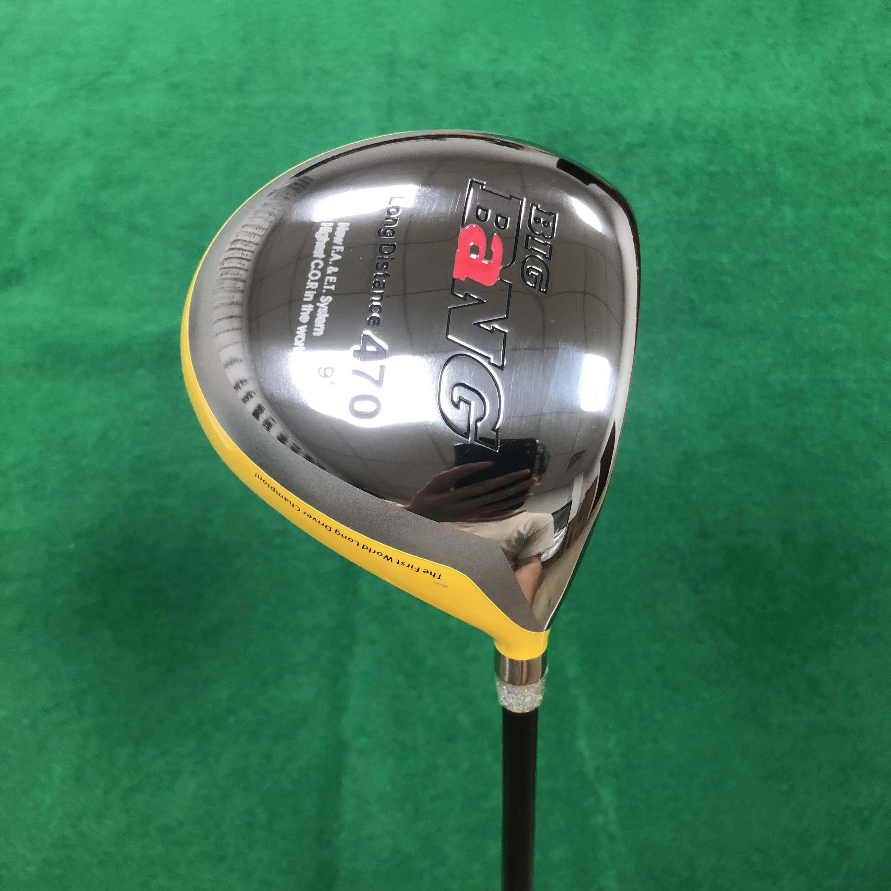 

Golf Driver Big Bang Titanium High COR Long Distance 470 Highest C.O.R with Graphite Shaft Big bang Golf Driver Clubs Free Ship