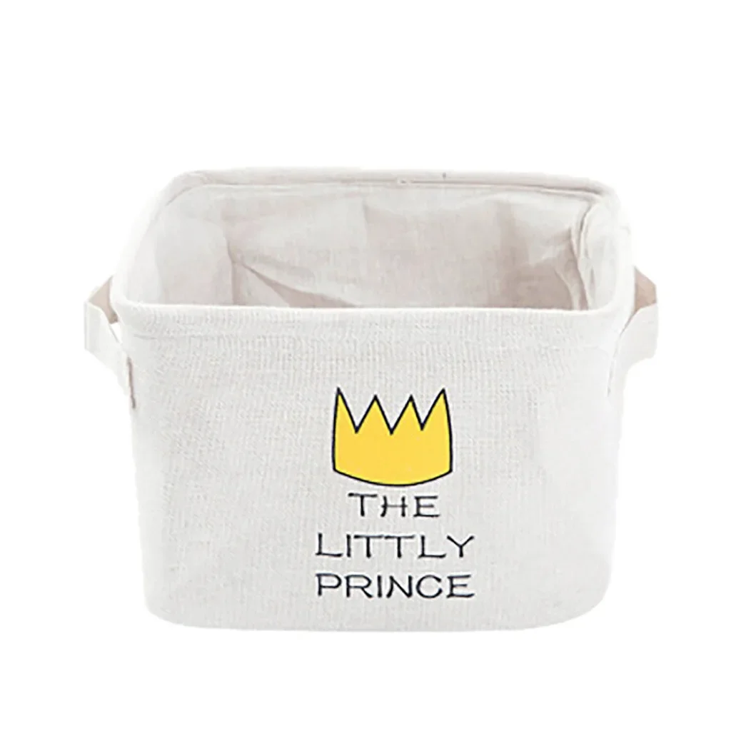 Shelf Organizador Cube Folding Storage Basket for Kids Toys Organizer Waterproof Storage Boxes Bins with Handles Home Office