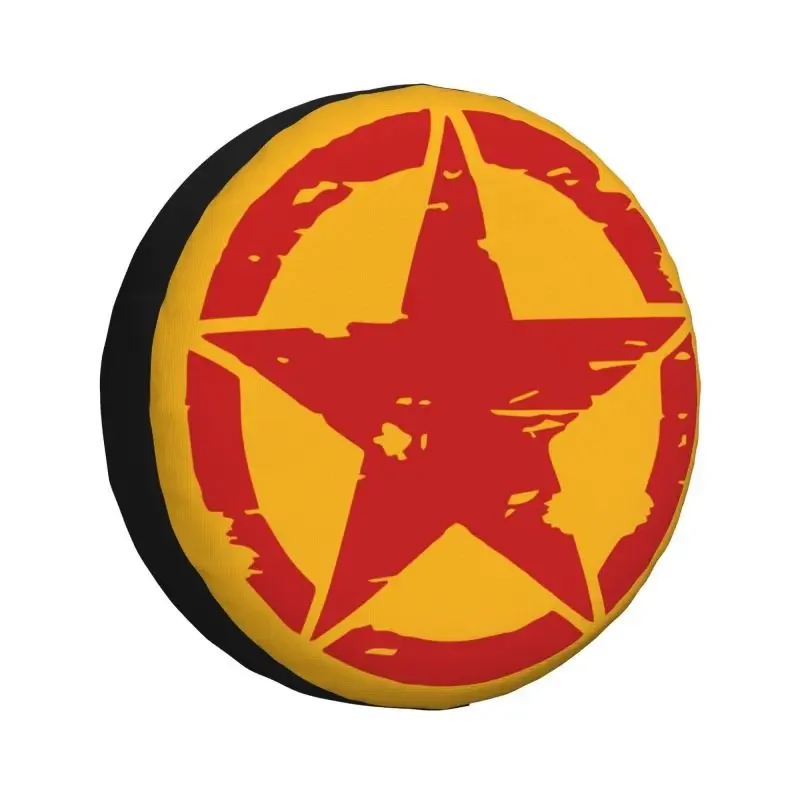 

America Tactical Military Star Spare Tire Cover for Mitsubishi Pajero Jeep RV SUV Camper Car Wheel Protector Covers