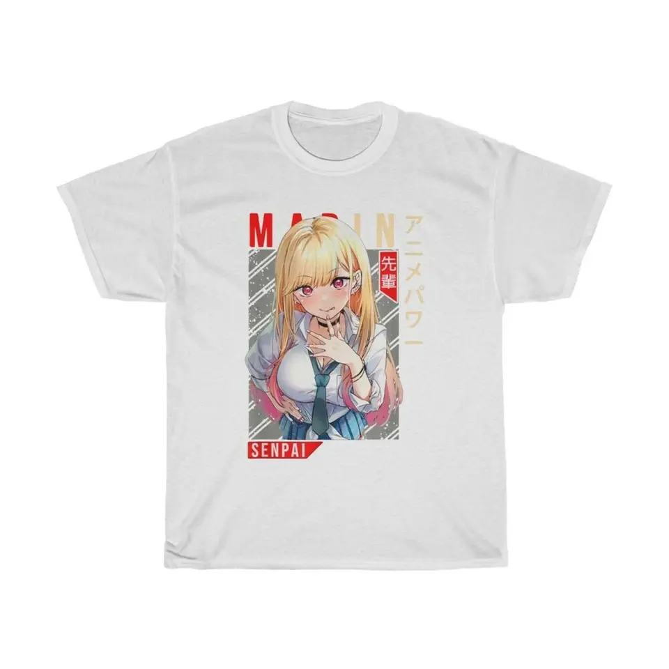 Camiseta My Dress-Up Darling Marin Kitagawa - Estampado Gráfico, Unisex, Algodón, Para Cosplay Y Casual