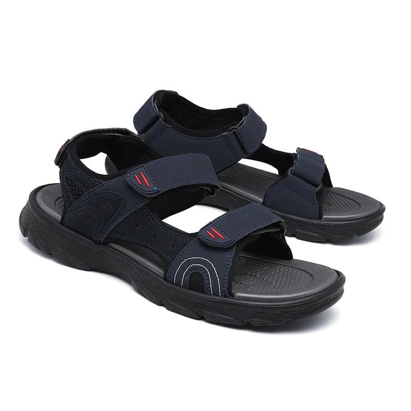 صندل رياضي مفتوح من الأمام للرجال ، مانع للإنزلاق...