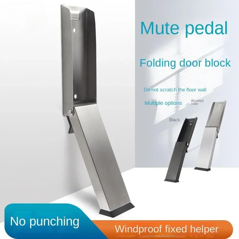 Door Stopper Door-entry Windproof Anti-collision Safety Stoppers Home MagnetDoor Stapper