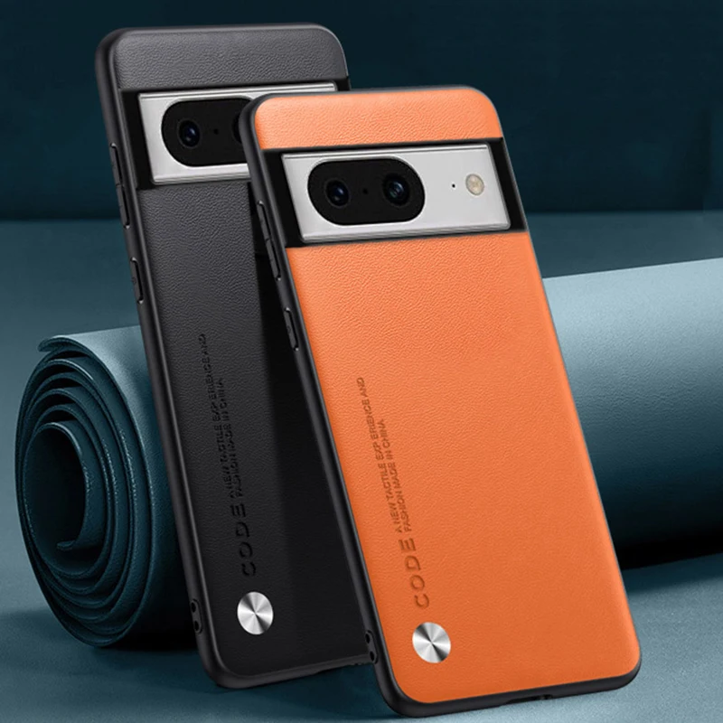 Luxury PU Leather Phone Case with Silicone Protection