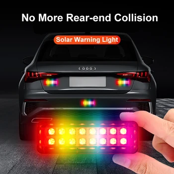 16 LED Solar Warning Strobe Light 1