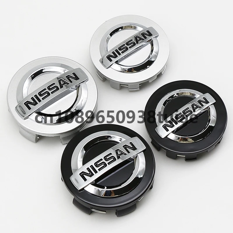 Wheel Hub Covers Wheel Hub Caps 4Pcs 54/60mm Original Car Wheel Center Hub Caps Covers Hubcap For Nissan Nismo Tiida Teana GTR 350Z 370Z 240SX Juke Note Versa