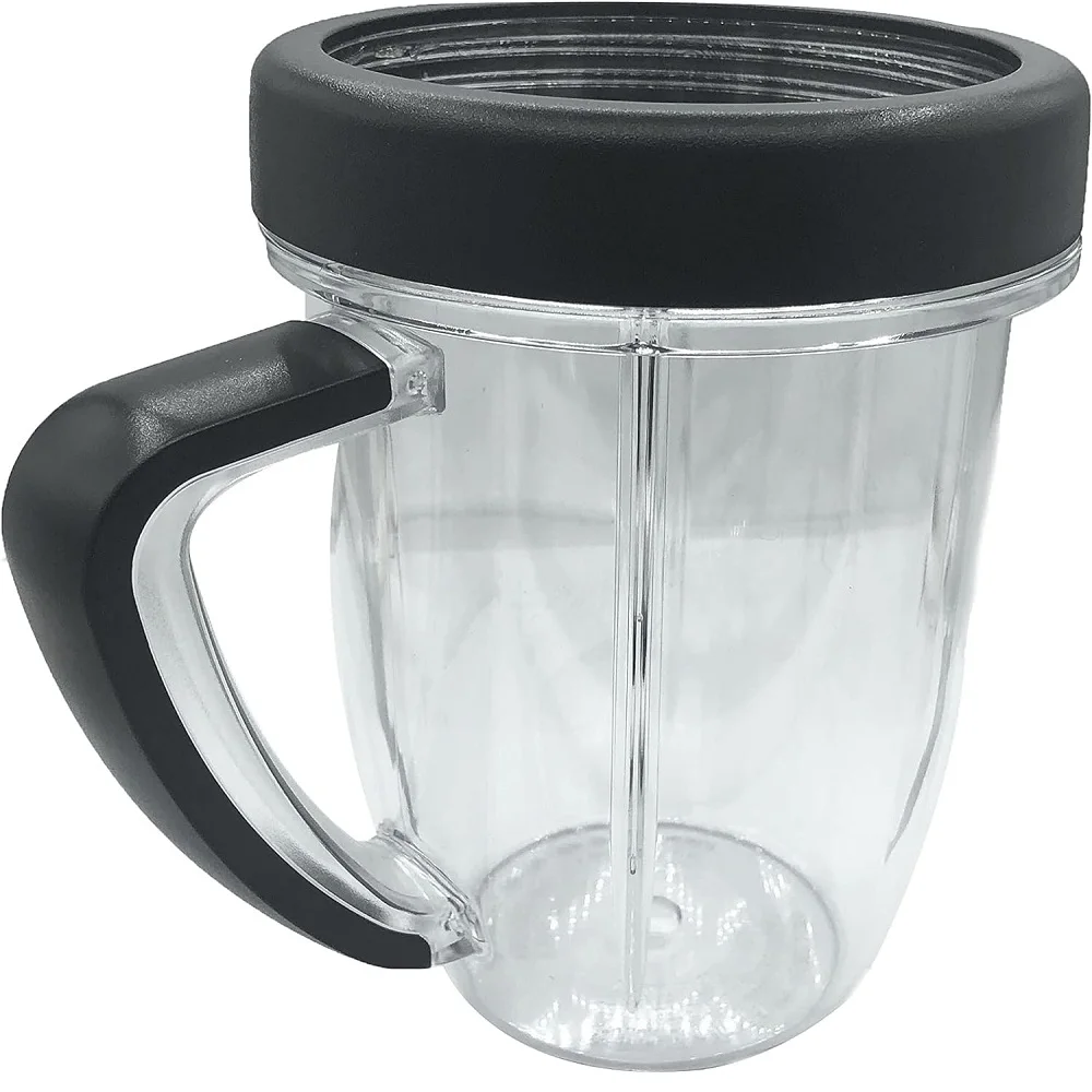 30oz Short Mixing Handled Cup Replacement Part Compatible with NutriBullet RX NBM-U0274