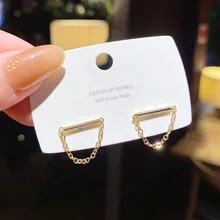 

2022 New geometric earrings personality versatile fashion Earrings For Women Korean Fashion Earring Birthday Party Jewelry Gifts