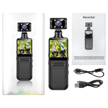 Portable 4k HD WiFi Body-Worn Camera for Outdoor Sports for Bike Action Adventures Cross-Border Travel Bicycle Driver Recorder 1