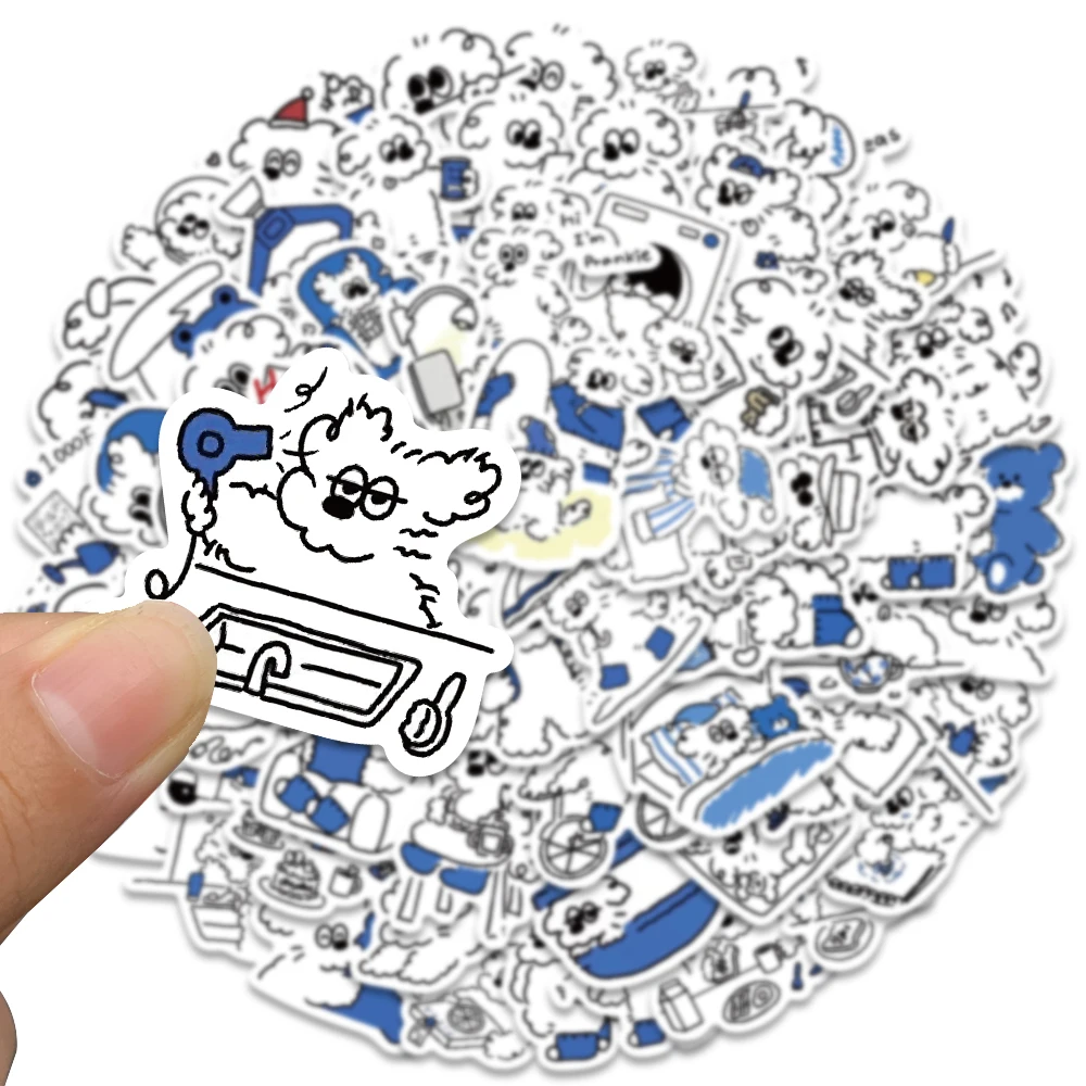 60pcs Snoopy Stickers Aesthetic Kawaii Scrapbooking Stickers DIY Skateboard  Laptop Luggage Bike Motorcycle Phone Car Decals Gift - AliExpress