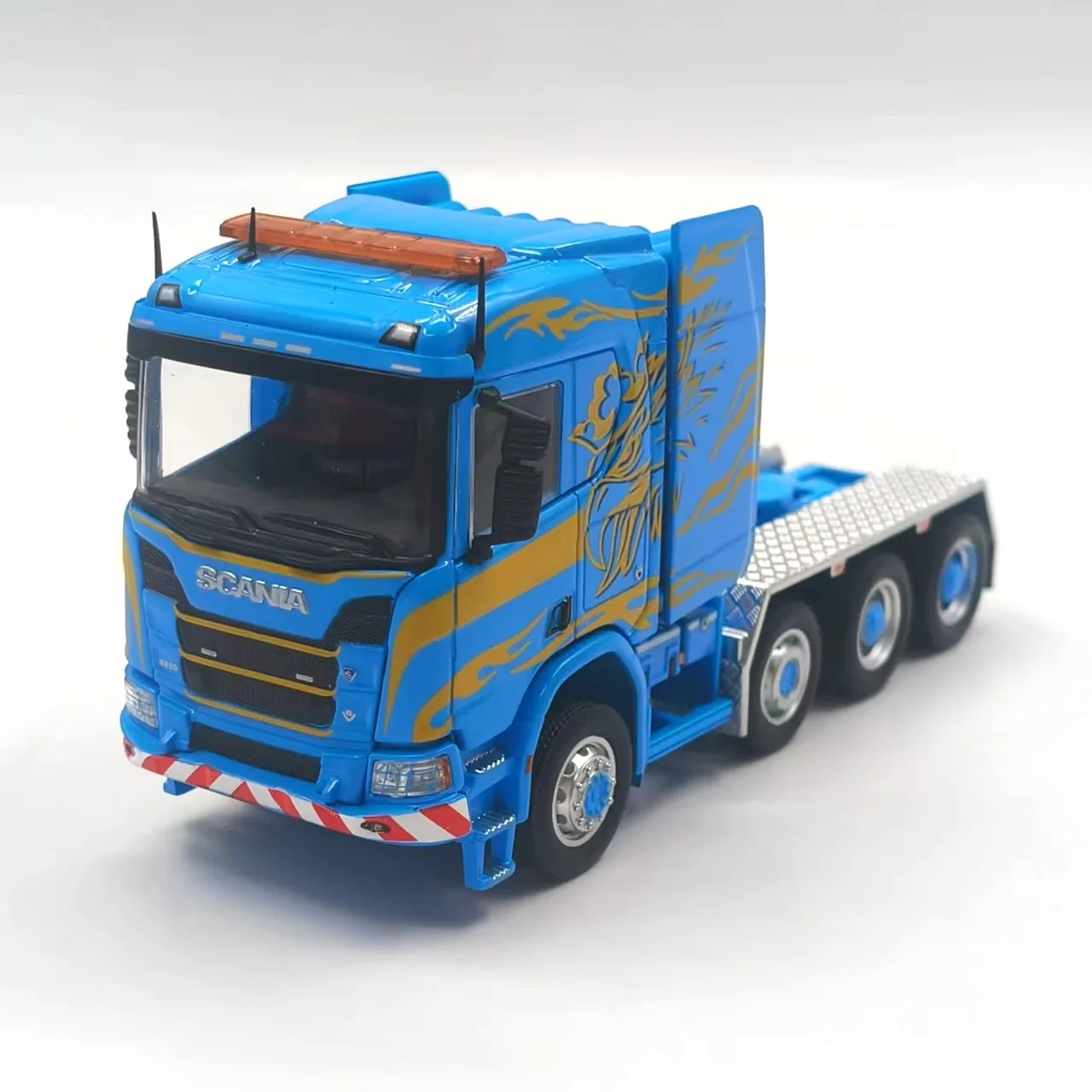 在庫 Masdi 1:64 スカニア R650 輸送車両フラットベッド