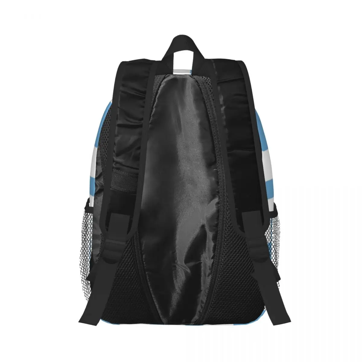White-Blue Style Messi No.10 For Girls Boys Large Capacity Student Backpack Lightweight waterproof Backpack 15inch 3