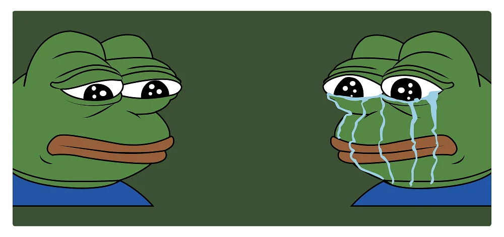 Kpremaged Sad Frog Teclado Mecânico Mousepad Bordas Costuradas Borracha Verde Toque Suave Alta Qualidade 900 400 mm - Imagem 4