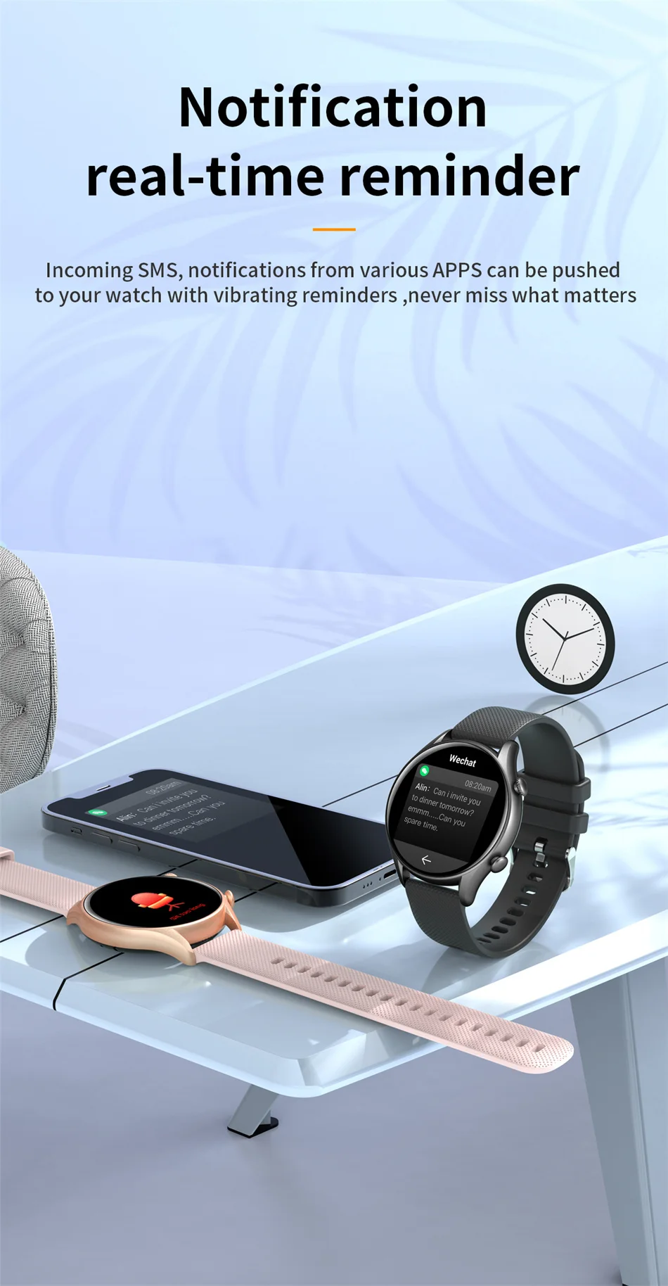 2022 New Bluetooth Call Men Smart Watch Women 360*360 HD Custom Dial Waterproof Sport Fitness Tracker SmartWatch Man Smart Clock