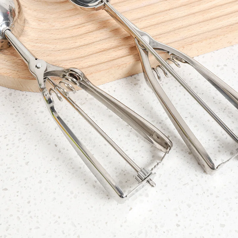 Multi-style Stainless Steel Ice Cream Scoop Ball Digger Handmade Ice Cube Mold Easy Demoulding Kitchen Accessories ice tray mold