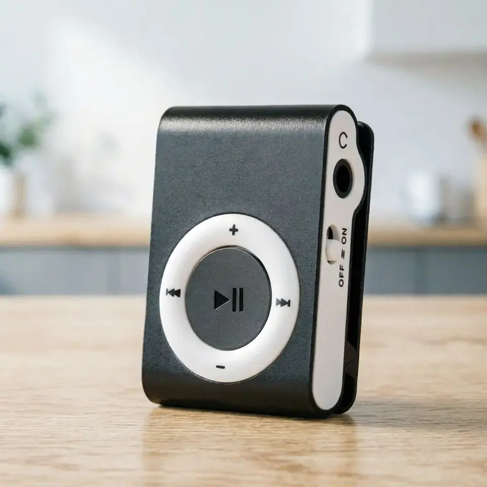 Portable Mini MP3 Player with Stylish Design and Colorful Clip