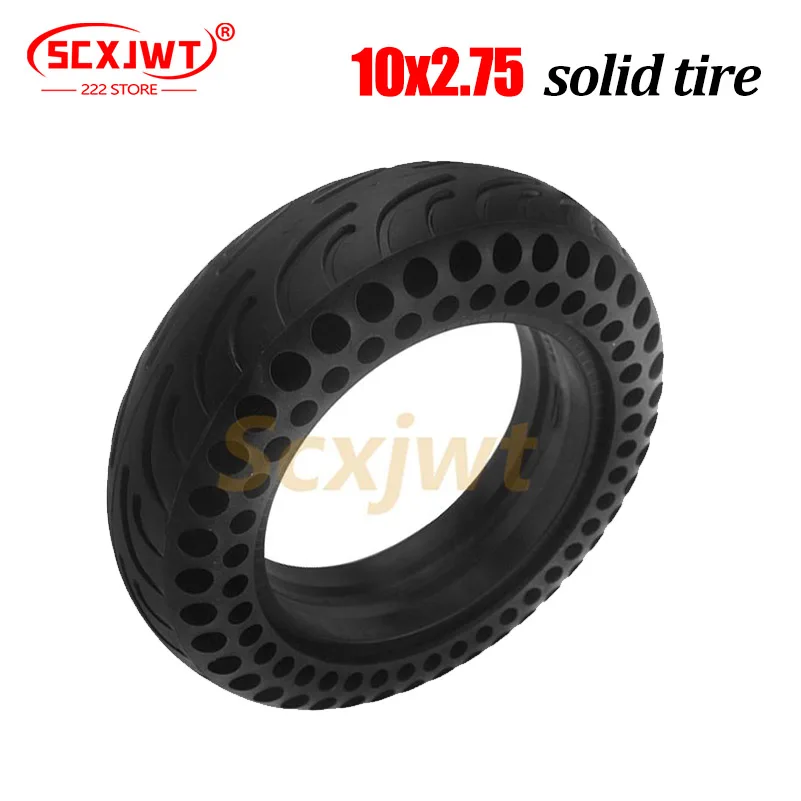 

10.0x2.75 -6.5Electric Scooter Tire Solid Tyre for 10'' Electric Skateboard Hoverboard Avoid Non-Pneumatic Anti-puncture 10x2.75