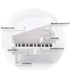 Cute Piggy Bank Coins Cash Storage Box Piano Shape Money Box Safe Deposit Box for Kids Birthday Gift Living Room Ornaments 5
