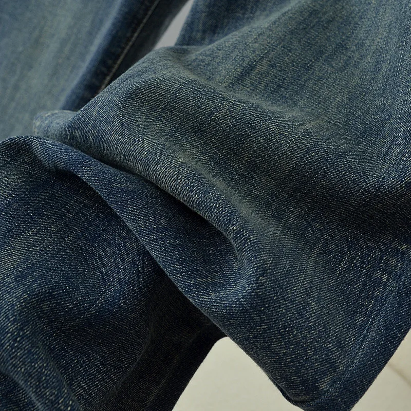 Women's High Waist Straight Jeans, Female Loose Stretched Denim, Casual Wide Leg Pants, Plus Size, Spring, Autumn, New